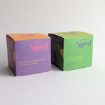 Scented soy candle refill duo bundle, hand-poured by Aggie & I Soy Candles in Ireland