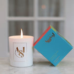 coconut and lime soy candle in glass jar

Irish made citrus candle

hand-poured summer fragrance candle